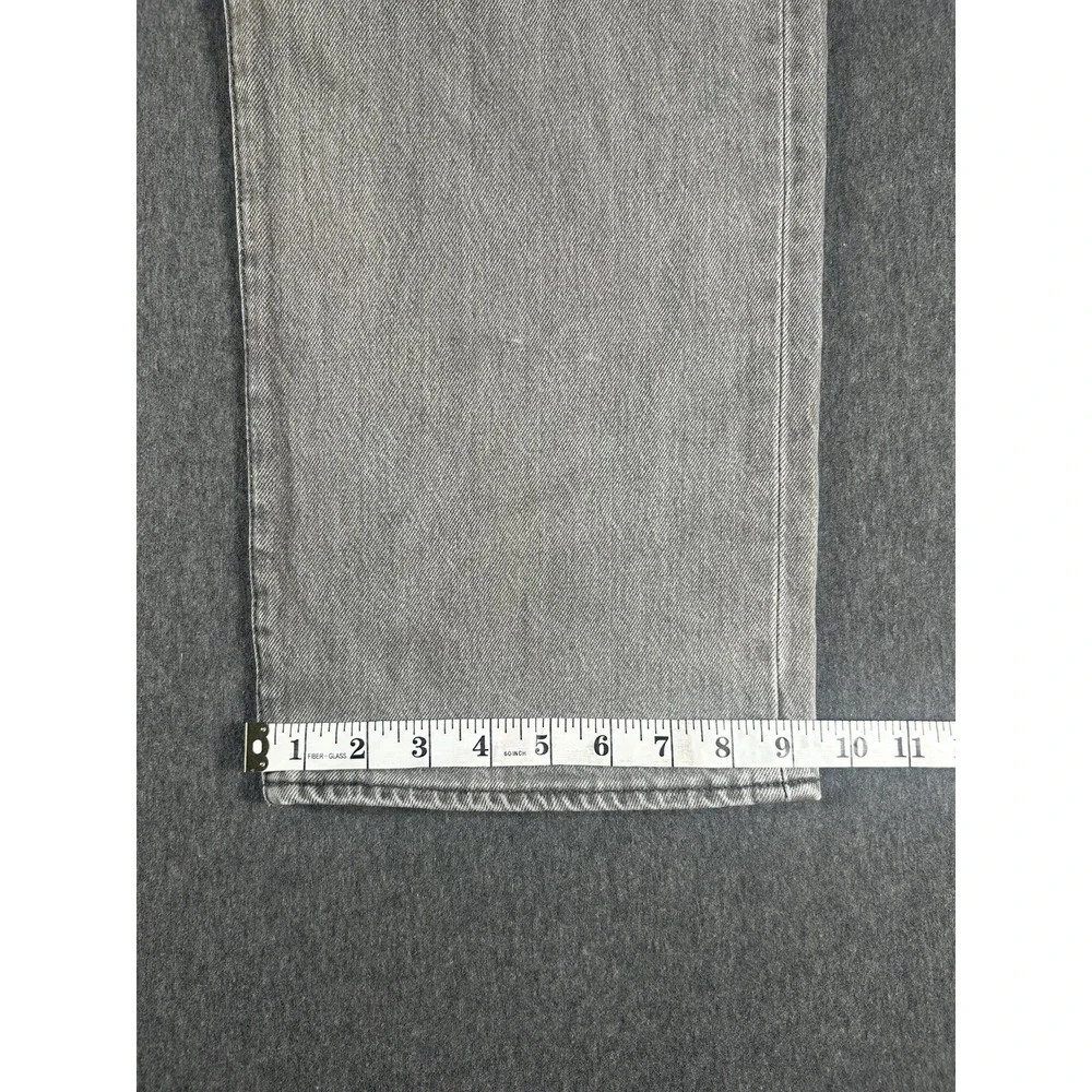 Vintage Levi's 501 Original Fit Jeans Gray Wash Denim Men's W42 L32 Straight Leg